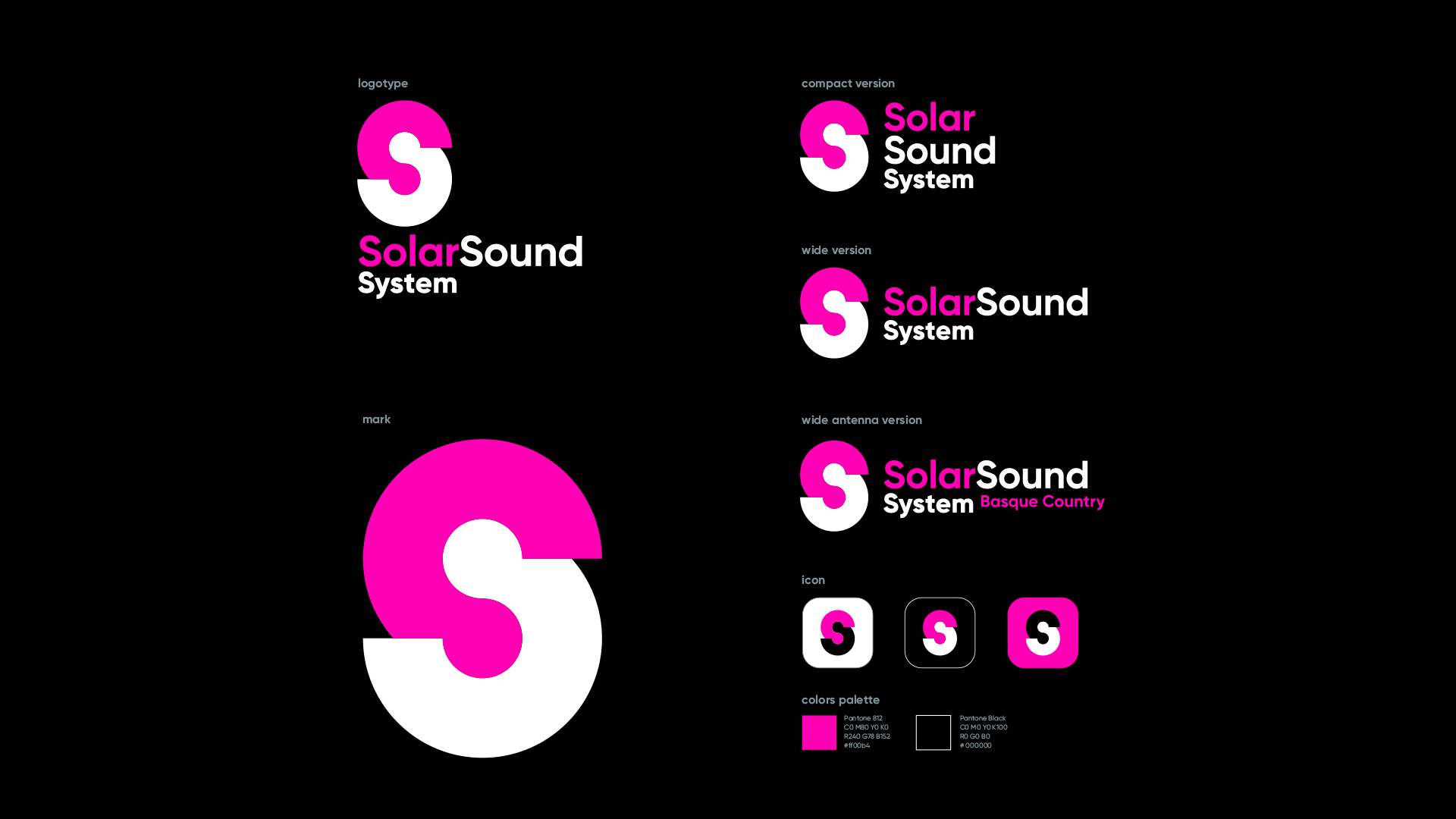 Brand design Solar Sound System christophe andrusin pommecpommev