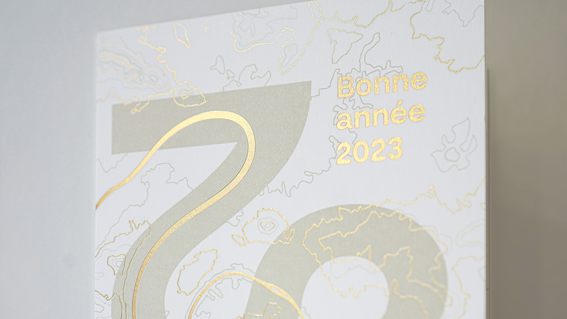 Caisse d'Epargne Île-de-France carte de vœux 2022, direction artistique, illustration, design graphique, conception / création, graphisme © Christophe Andrusin @ pommecpommev