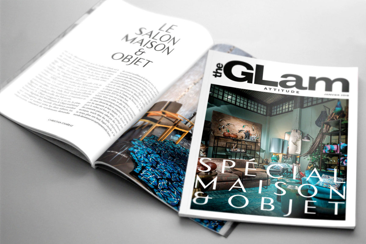 The Glam Attitude Magazine | Direction artistique & design graphique Christophe Andrusin pommeCpommeV
