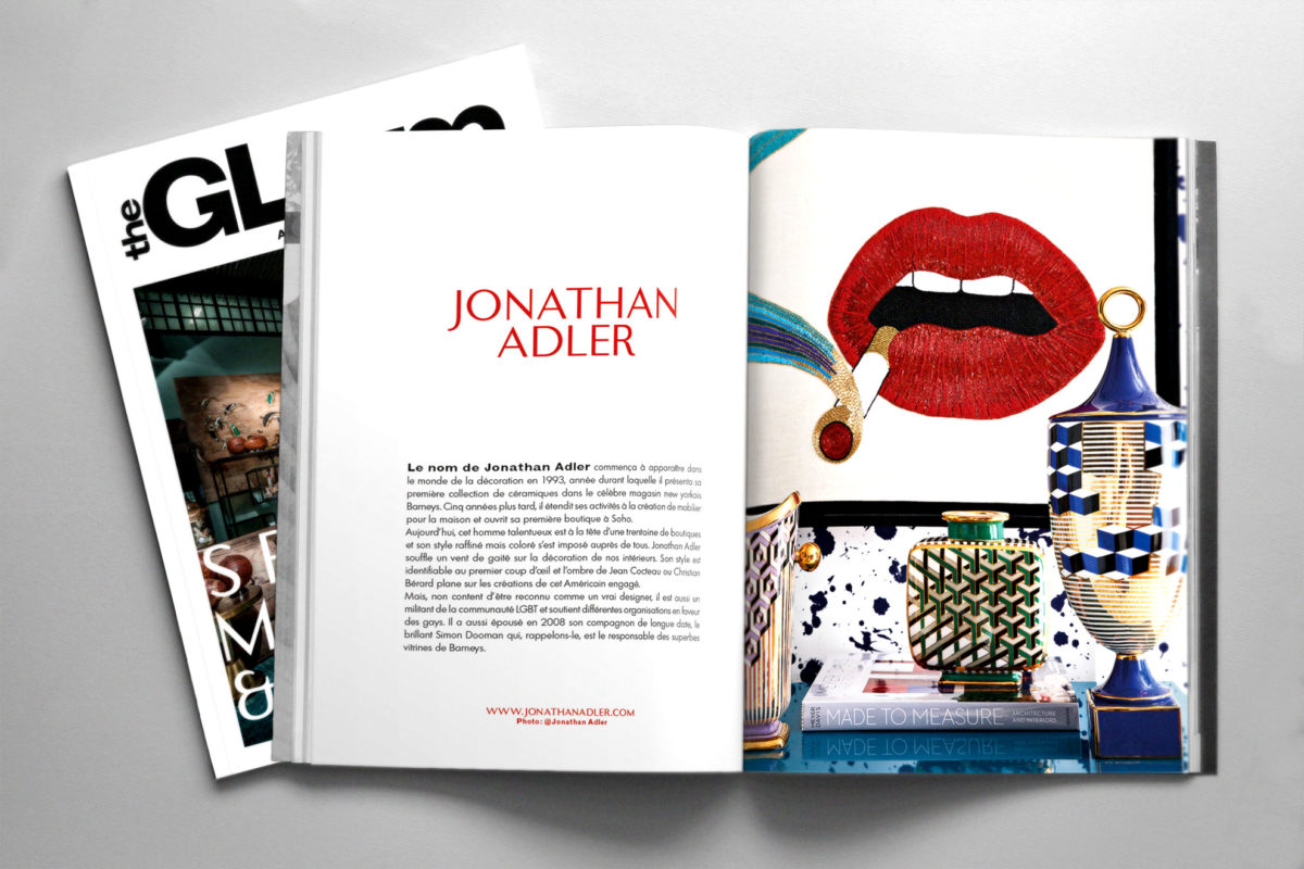 The Glam Attitude Magazine | Direction artistique & design graphique Christophe Andrusin pommeCpommeV