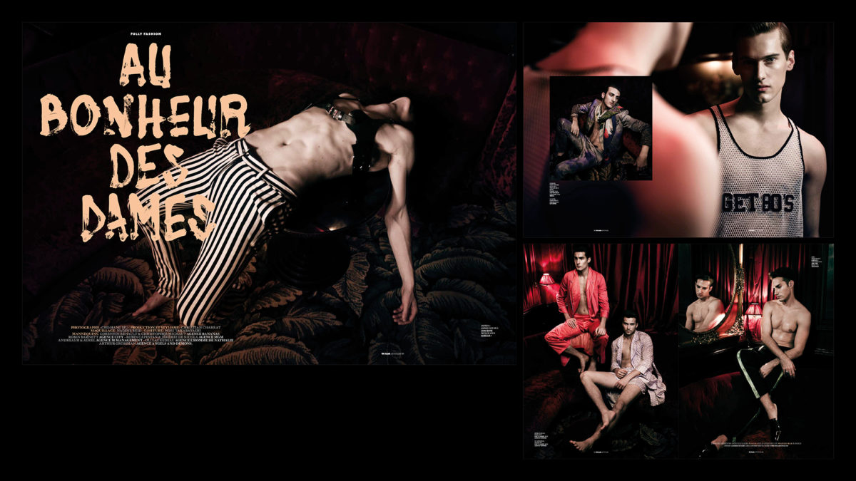 The Glam Attitude Magazine | Direction artistique & design graphique Christophe Andrusin pommeCpommeV