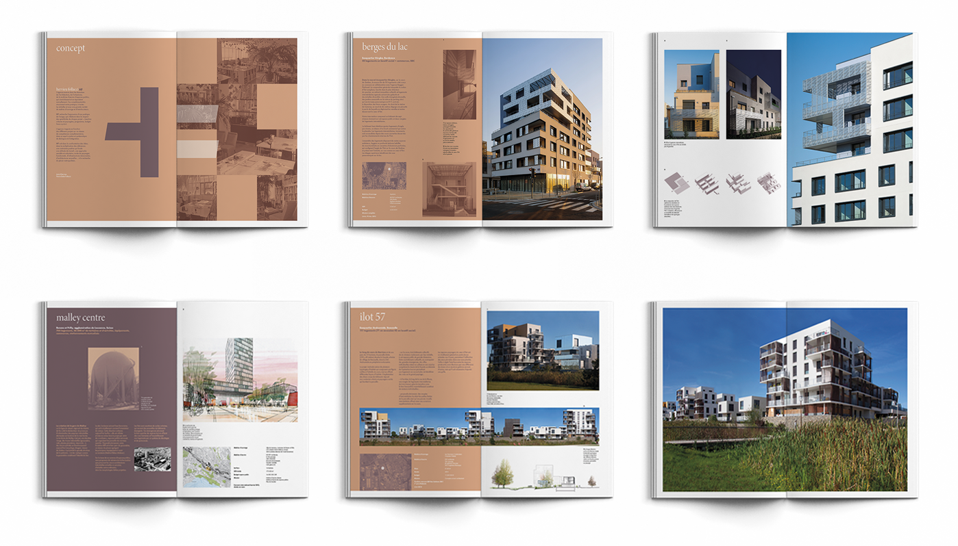 Architecture Brand design Logotype & charte graphique, book, Direction artistique & design graphique pommeC pommeV