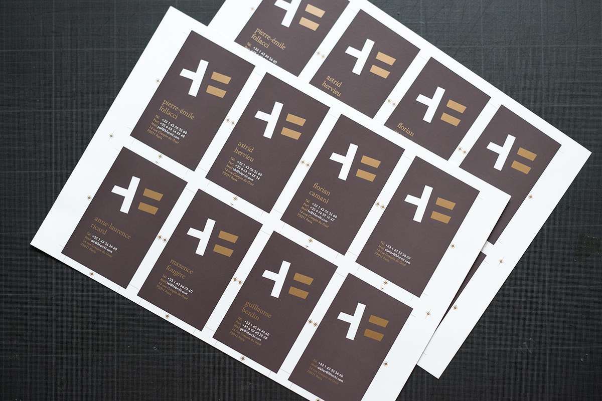 Architecture Brand design Logotype & charte graphique, book, Direction artistique & design graphique pommeC pommeV