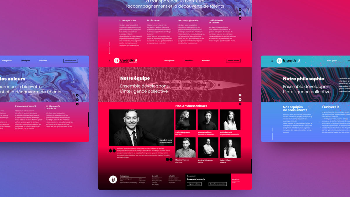 Inventiv-it Brand design Logotype & charte graphique