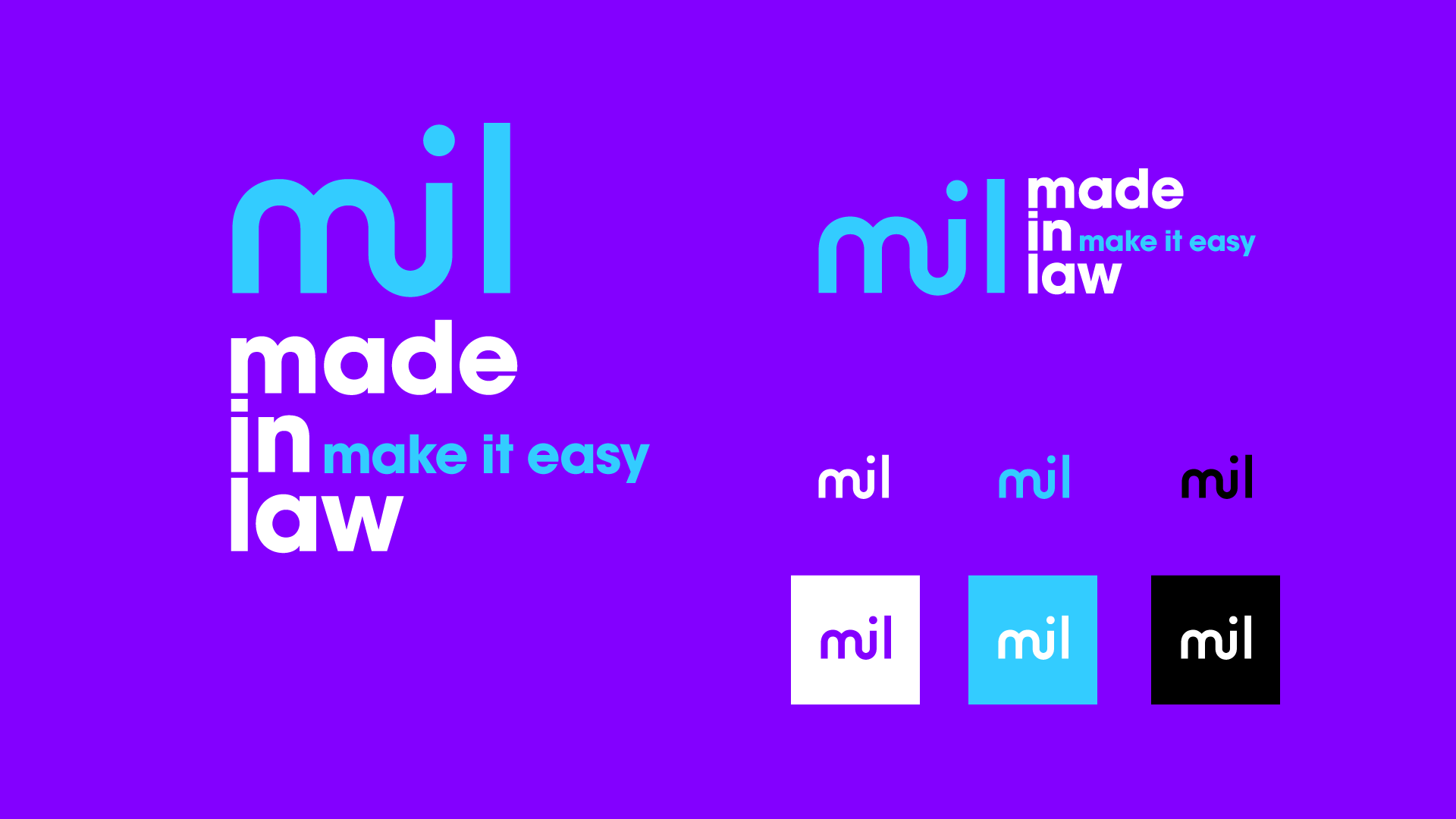 Made in Law logotype & charte graphique