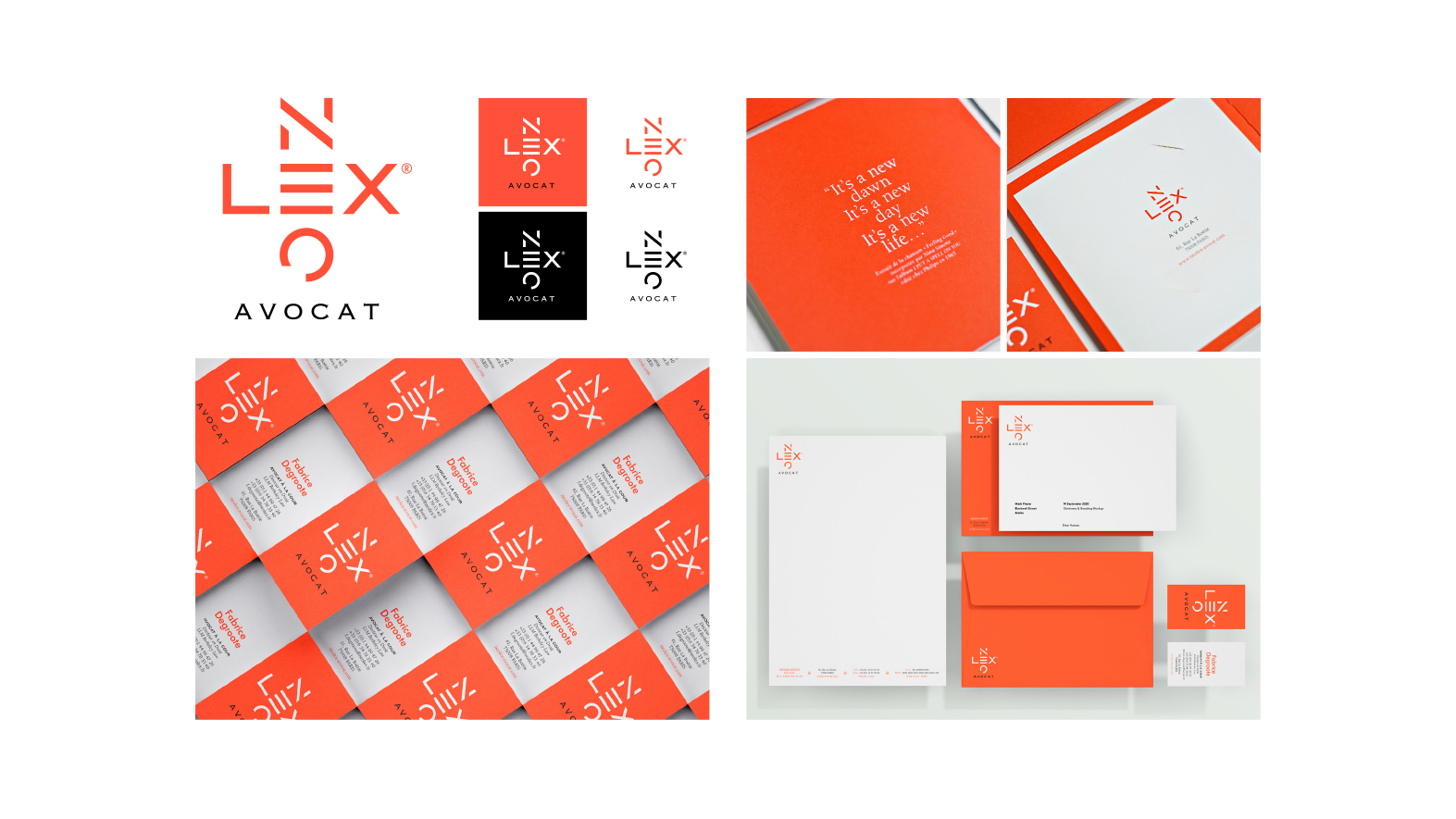 NeoLex avocat logotype & charte graphique