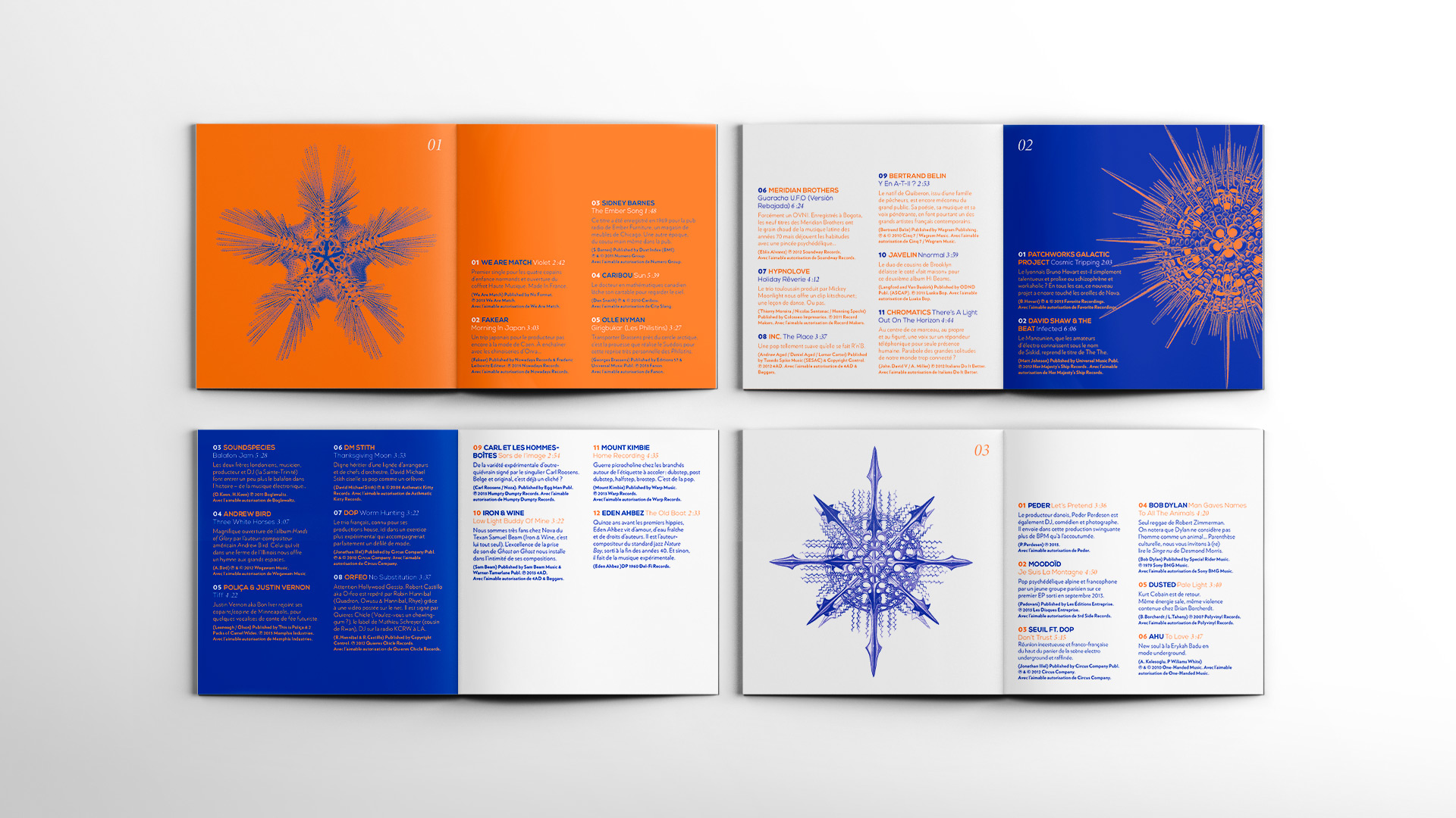 coffret Nova Haute Musique livret 48 pages design christophe andrusin pommecpommev