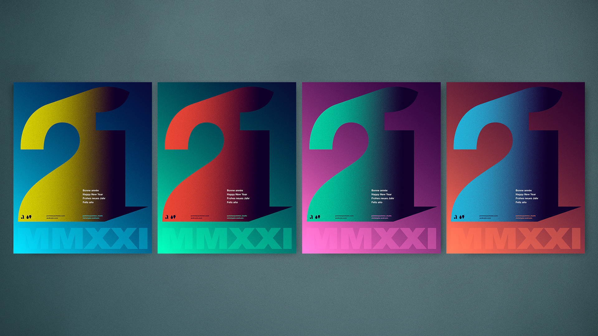 carte de voeux 2021 pommecpommev © christophe andrusin @ pommecpommev