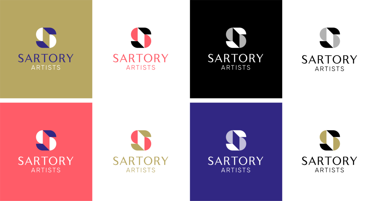 SARTORY Artists - conception / création, Brand design, graphisme © Christophe Andrusin @ pommecpommev