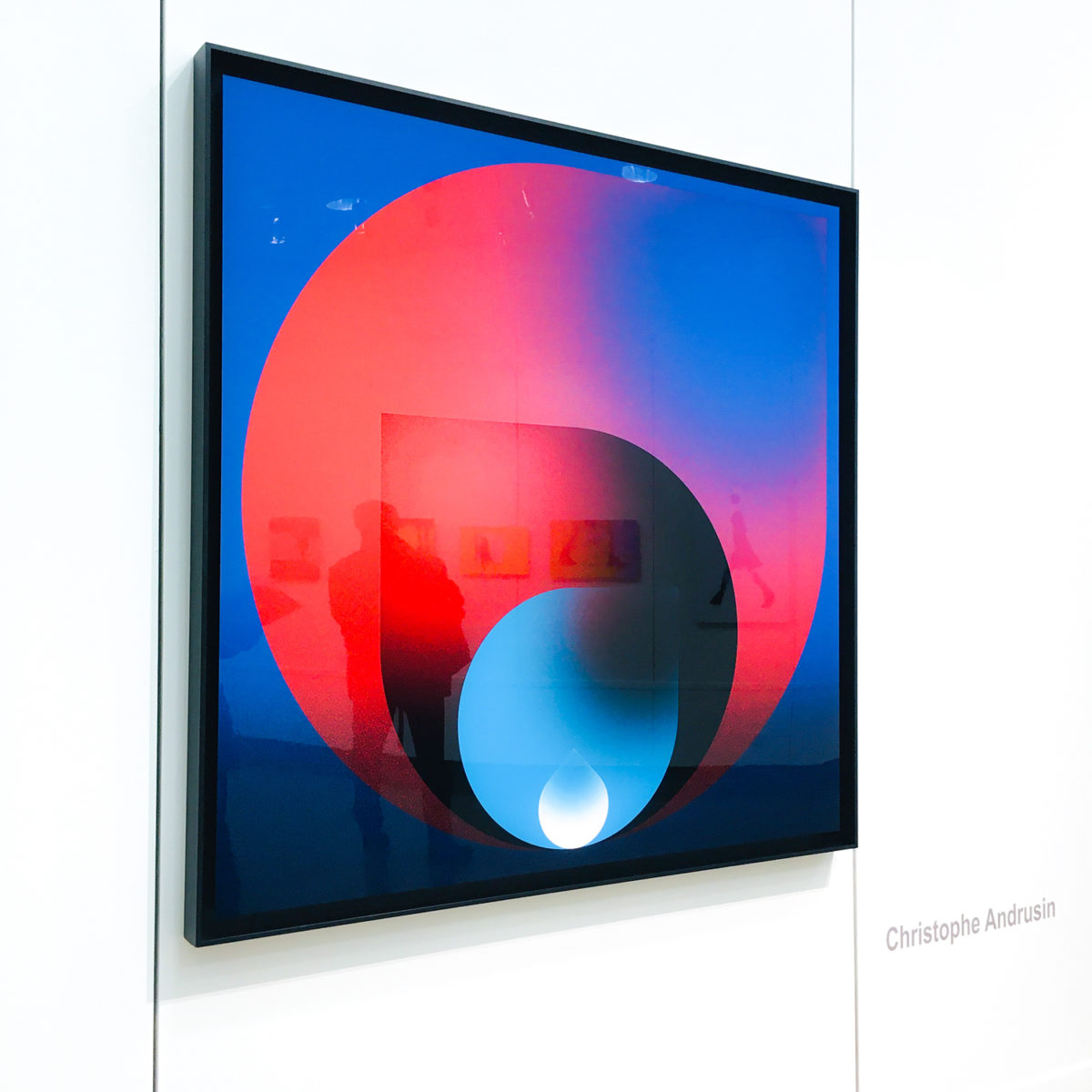 Exposition Square & Sphere à l'Espace Liberté à Charenton-le-Pont lors de l'exposition collective Champs de vision