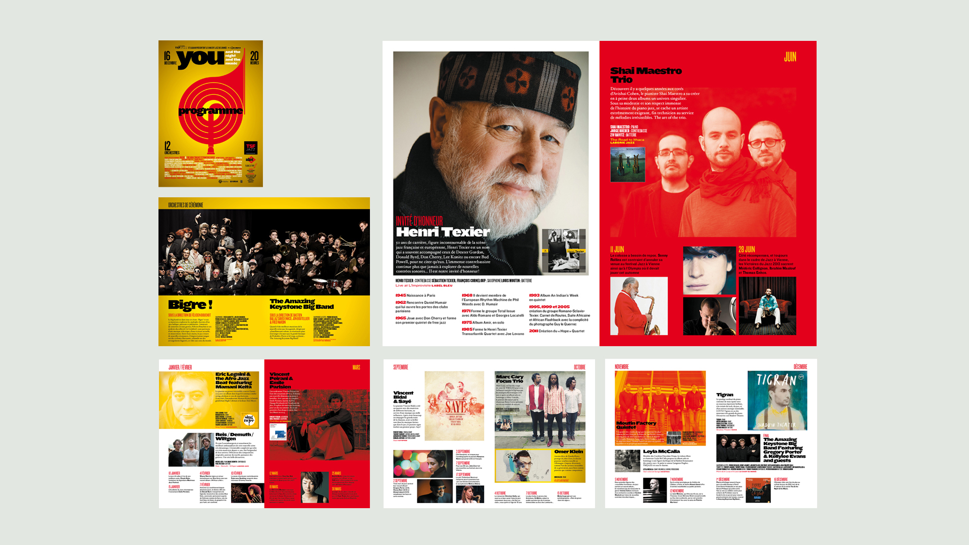 You and the Night and the Music Affiches, signalétique, édition, t-shirt, digital You and the Night and the Music