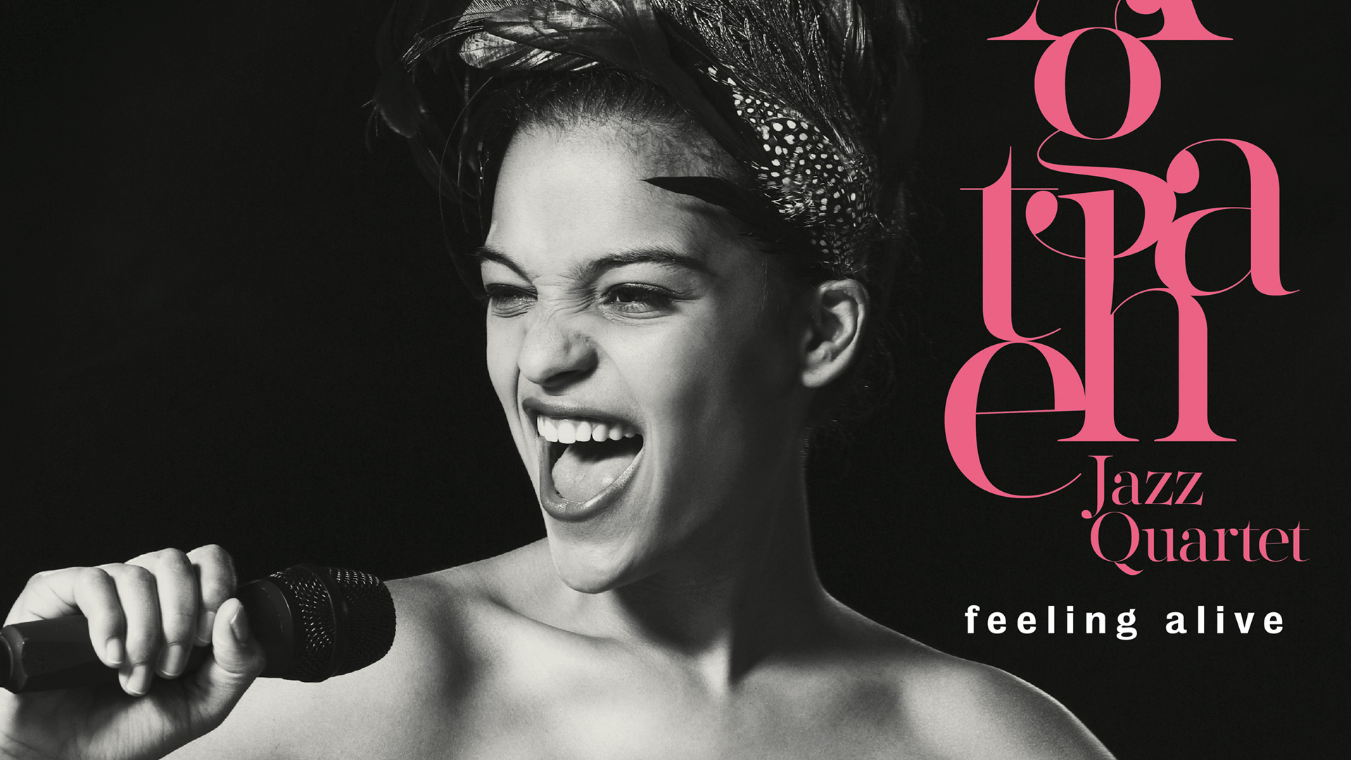 Agathe Iracema - Feeling Alive - album - conception / création graphique, direction artistique, graphisme pochette de musique © Christophe Andrusin @ pommecpommev